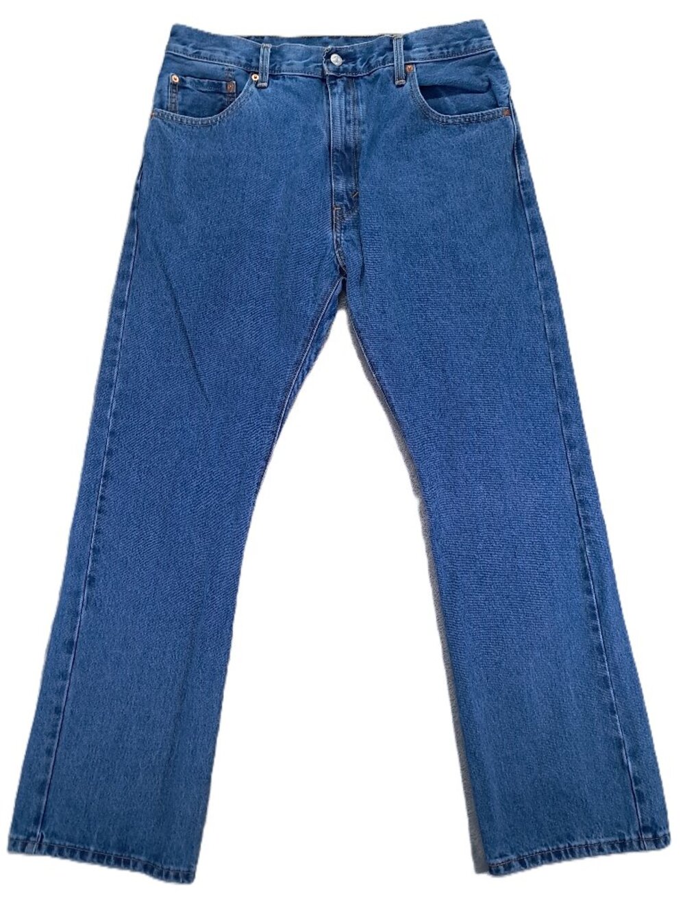 Levis 517 Jean Men 35x34, Tag 36x34 Bootcut Blue Denim 100% Cotton Western Ranch